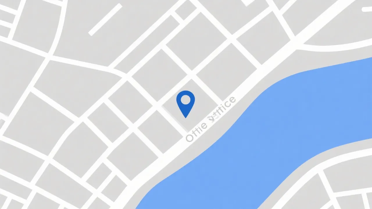 办公地址示意图