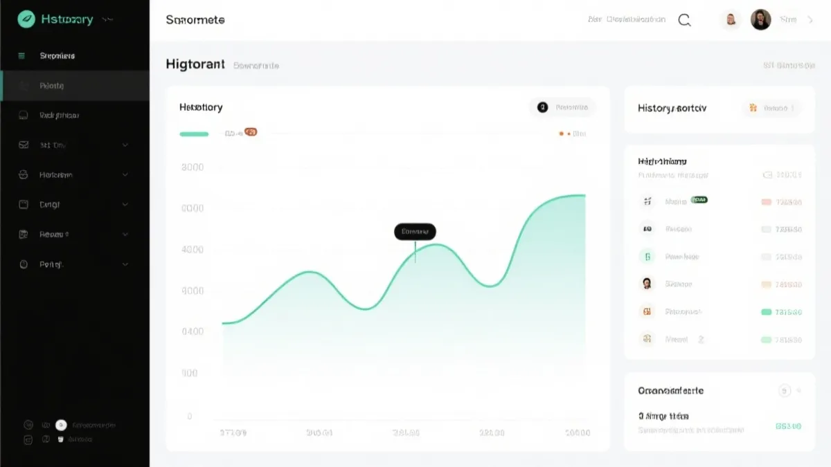 历史记录与走势示意图